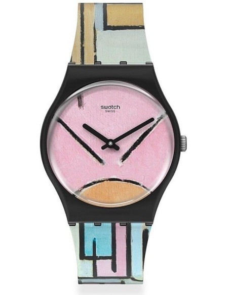 Swatch X Moma Piet Mondrian -GZ350 Uhr