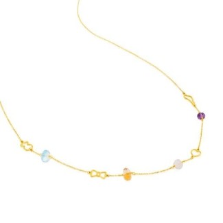 Tous Collana Silueta in oro con pietre preziose -313562000