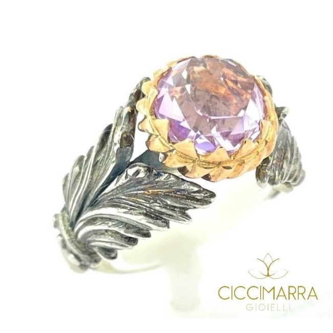 Laurent Gandini Round band ring -355