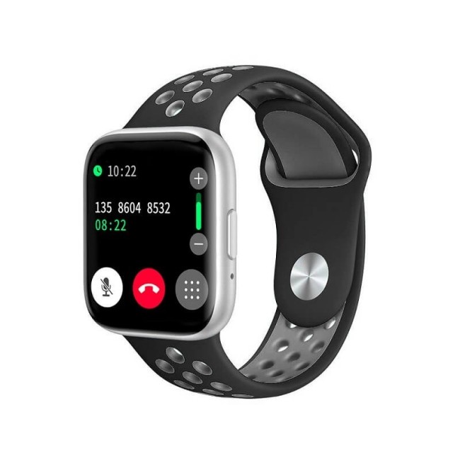 Tecnochic Smartwatch unisex silver and black -TCT9903129