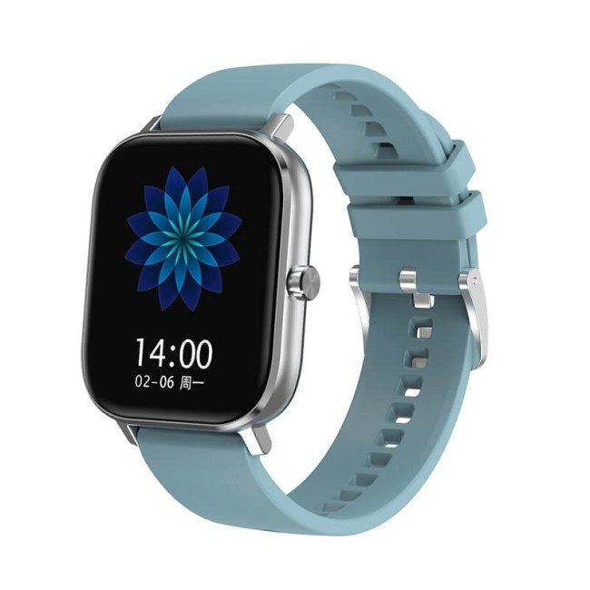 Tecnochic Smartwatch Silver e celeste -TCDT35plus0299