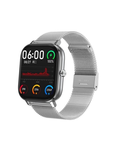 Tecnochic Smartwatch in silver steel -TCDT35plus03105