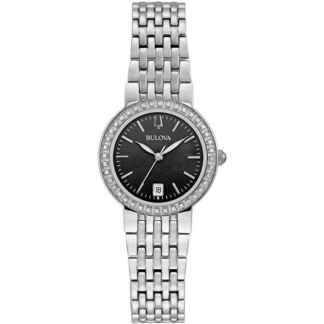 Orologio Bulova Classic Lady diamond Acciaio -96R241