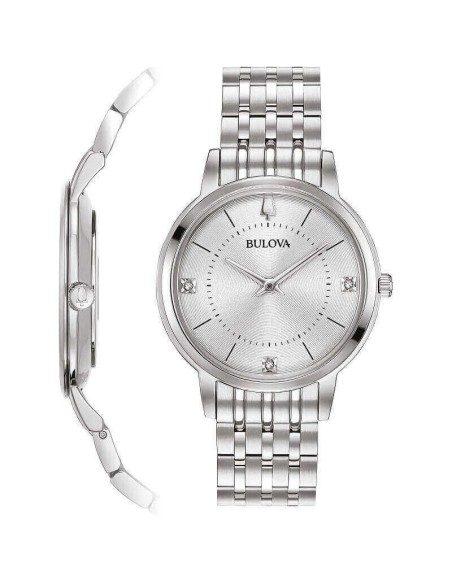 Orologio Bulova Ultra Slim Lady Acciaio -96P183