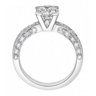 Giorgio Visconti solitaire in white gold Icona1 line - AB15366B