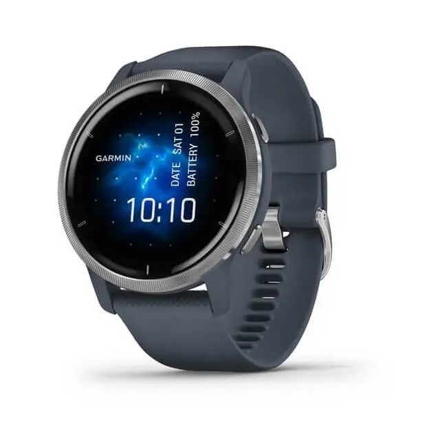 Garmin Venu2 Granite Blue Smartwatch - Schwarz 0100243010