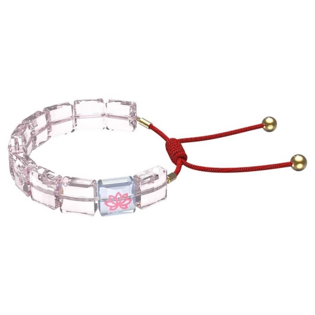 Swarovski Rosa Lotus Letra Armband -5614974