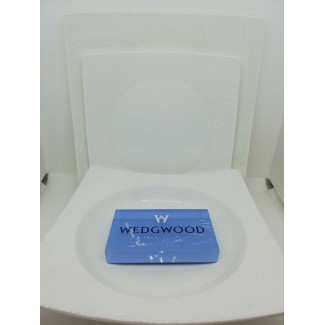 Wedgwood Etheral dinner set in white bon china porcelain 2