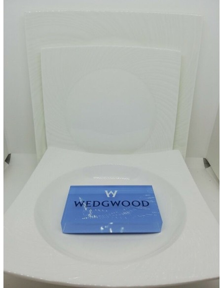 Wedgwood Etheral Tafelservice aus weißem Bon-China-Porzellan
