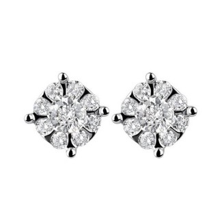 Orecchini Salvini Daphne punto luce in oro con diamanti 20059180