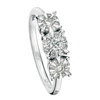 Salvini Daphne Light Point Ohrringe in Gold mit Diamanten 20041181