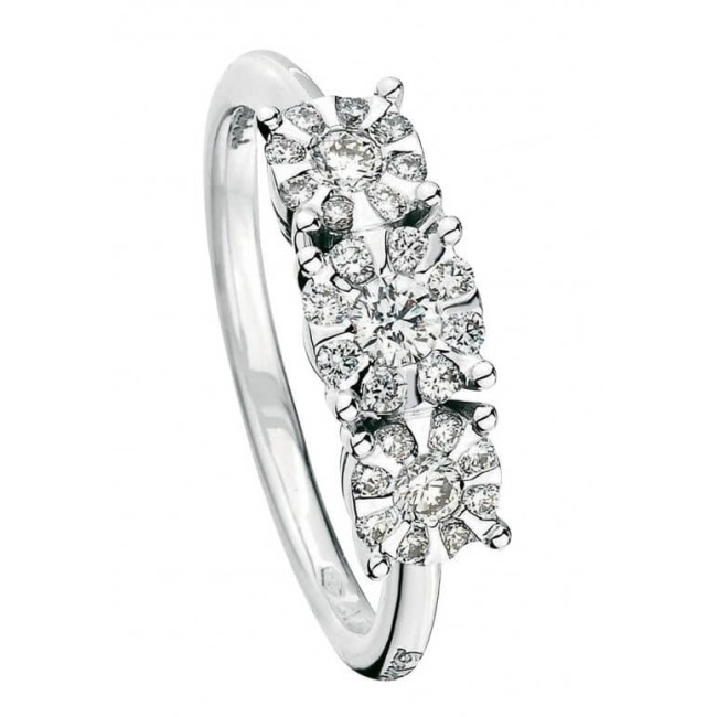 Salvini Daphne Light Point Ohrringe in Gold mit Diamanten 20041181