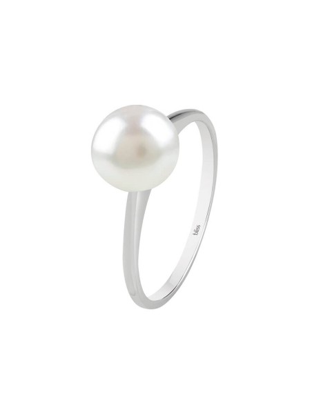 Bliss Paradise Ring aus Weißgold mit Perle 20081444