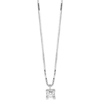Bliss Dream necklace in white gold 20081226