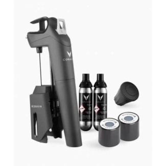 Coravin Pivot schwarz siebenteiliges Set - SKU-112324
