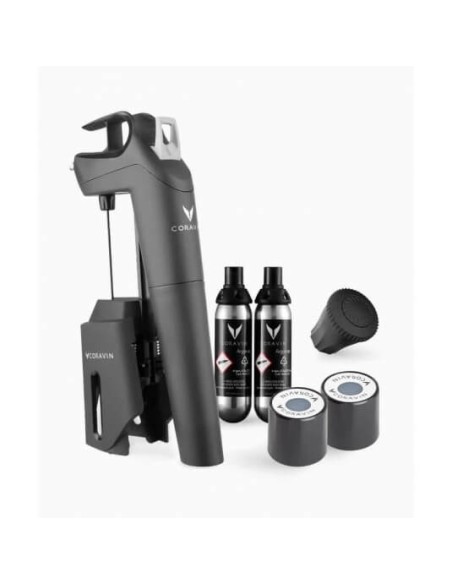 Coravin Pivot black seven piece set - SKU-112324