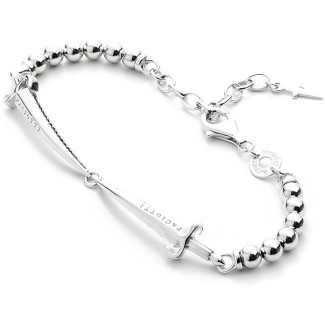 Cesare Paciotti Herrenarmband in Silber mit zwei Dolchen JPBR2004V