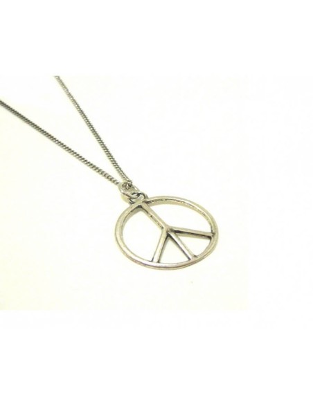 Spadarella collana in argento con ciondolo della pace - CD570