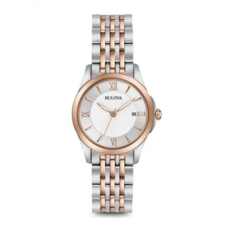 Orologio Bulova Classic Lady acciaio e rosè - 98M125