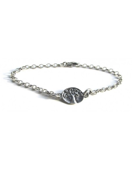 Spadarella Silberarmband mit Lebensbaum BR506