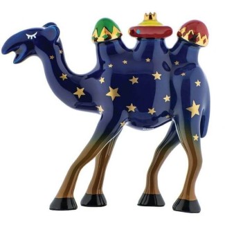 Alessi Statuina presepe Trino, cammello a tre gobbe - AGJ01 11