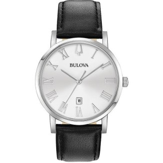 Bulova Clipper schwarze Herrenuhr - 96B312