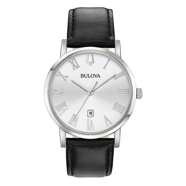 Bulova Clipper schwarze Herrenuhr - 96B312