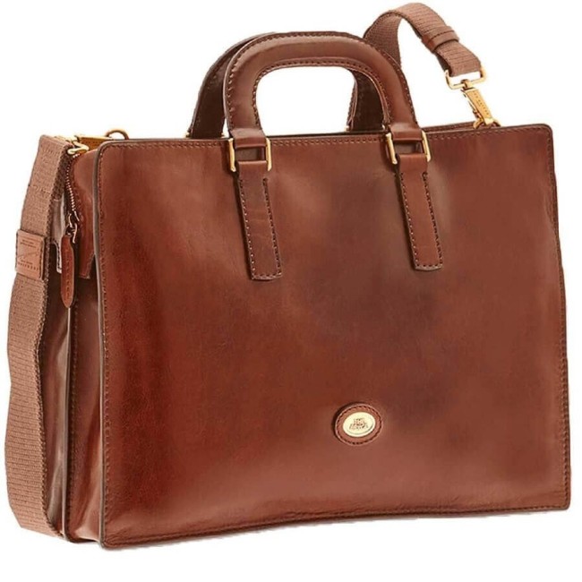 The Bridge unisex briefcase Story line leather - 06426901