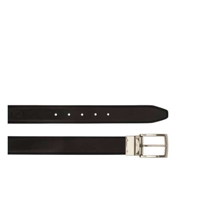 Cintura uomo The Bridge Story reversibile nera e marrone 03638201