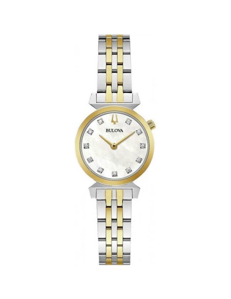 Orologio Bulova Classic Regatta Lady bicolore acciaio e oro - 98P202