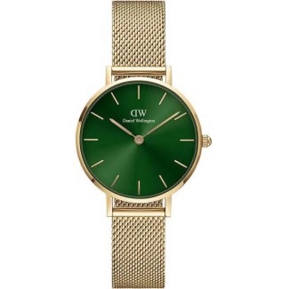 Orologio Daniel Wellington Petite Emerald 28mm quadrante verde