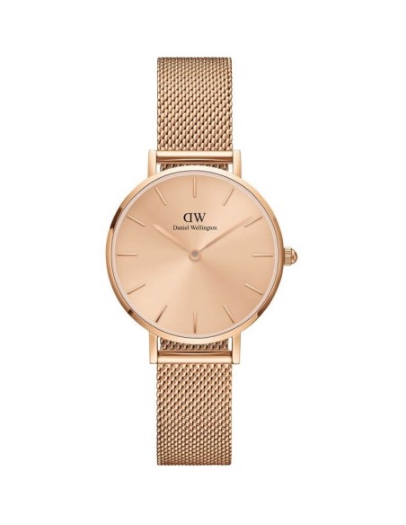 Daniel Wellington Damenuhr Petite Unitone 28mm rosé