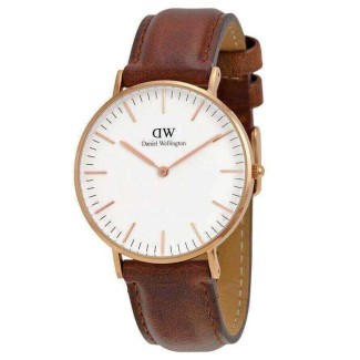 Orologio Unisex Daniel Wellington bracciale pelle marrone