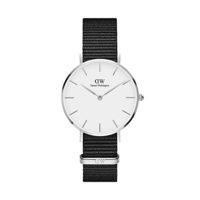Daniel Wellington Petite Cornwall Schwarze Damenuhr