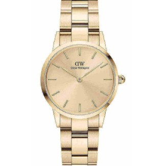 Daniel Wellington Iconic Link Unitone 28mm Gold Ladies Watch