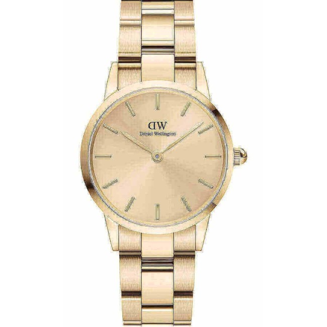 Daniel Wellington Iconic Link Unitone 28mm Damenuhr Golden