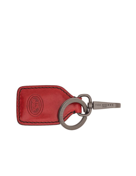 The Bridge Duccio red rectangular keyring 09309001