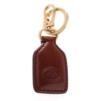 The Bridge Duccio leather rectangular keyring 09309001