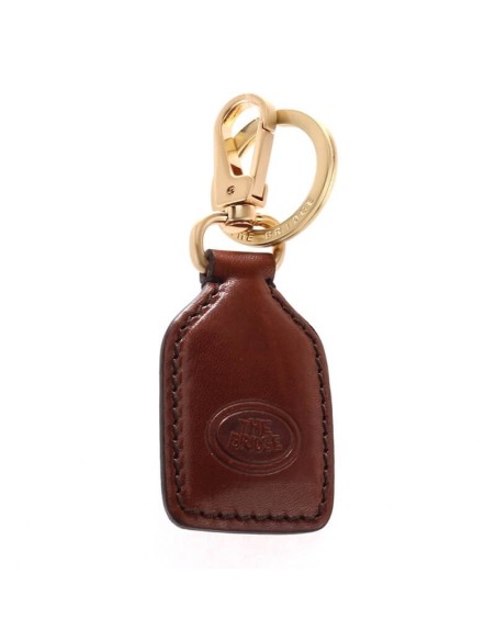 The Bridge Duccio leather rectangular keyring 09309001