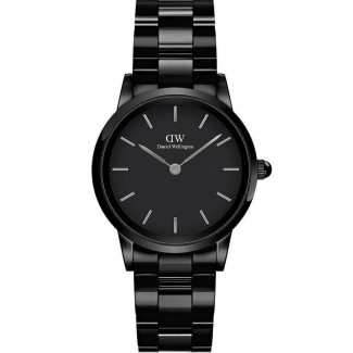 Orologio Donna Daniel Wellington Iconic Link Ceramic nero 28mm