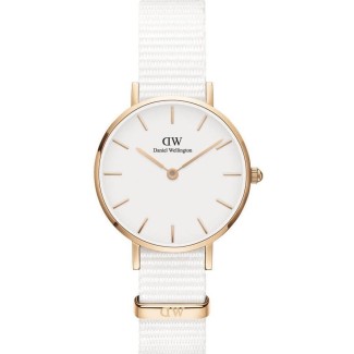 Daniel Wellington rosè Petite Dover white - DW00100311