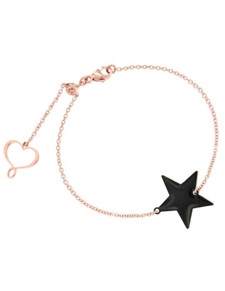 Maman et Sophie schwarzer Stern Damenarmband