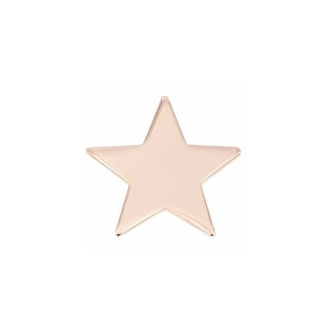 Single lobe earring Maman et Sophie small pink star