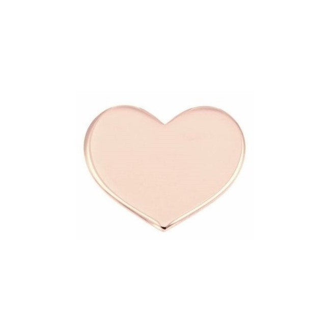 Single lobe earring Maman et Sophie small pink heart