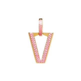 Valentina Ferragni Uali Zirkonia Rosa Mono-Ohrring - DVF-OR-LU7