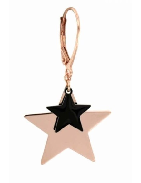 Single earring Maman et Sophie big star and small star