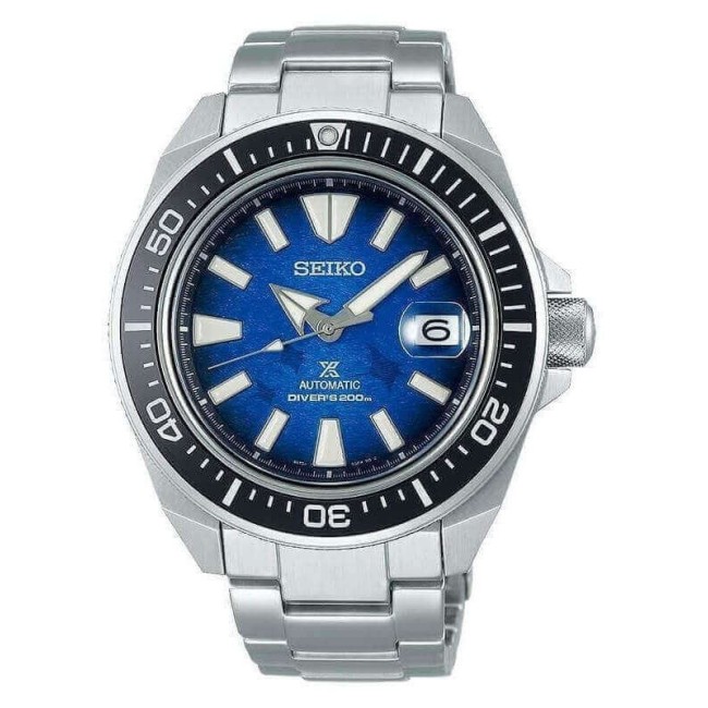 Seiko Prospex Samurai Save The Ocean blau SRPE33K1