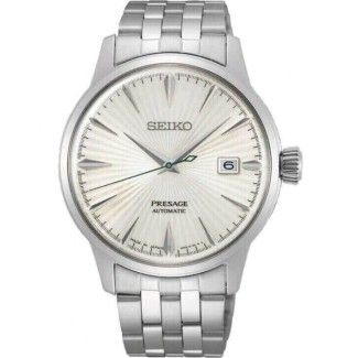 Seiko Presage Cocktail Automatic Silver Men's Watch - SRPG23J1