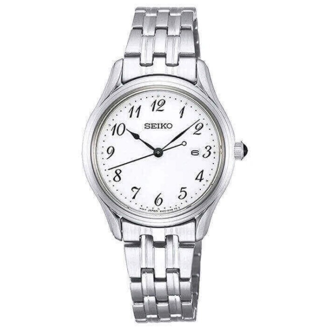 Orologio Seiko donna Classic bianco - SUR643P1