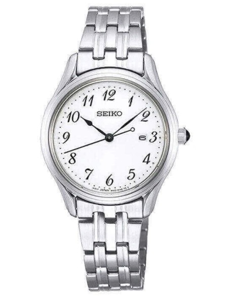 Seiko Women's Classic White Watch - SUR643P1